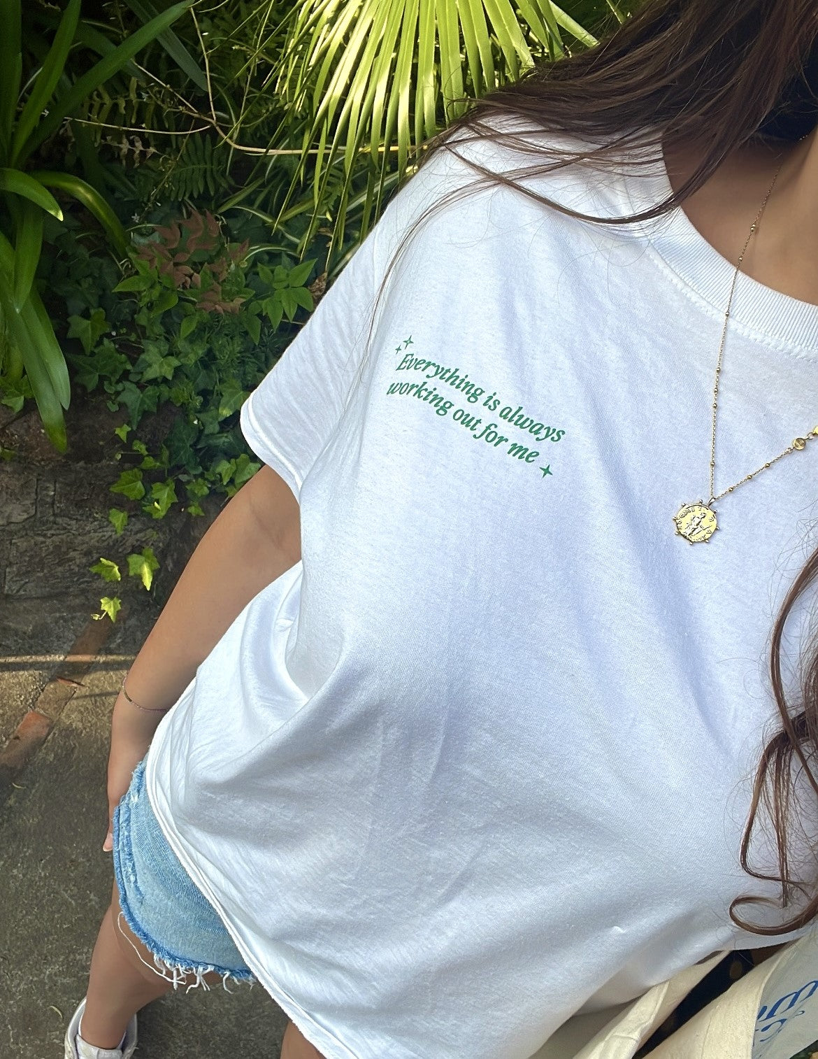 Clover Lucky Girl Tee