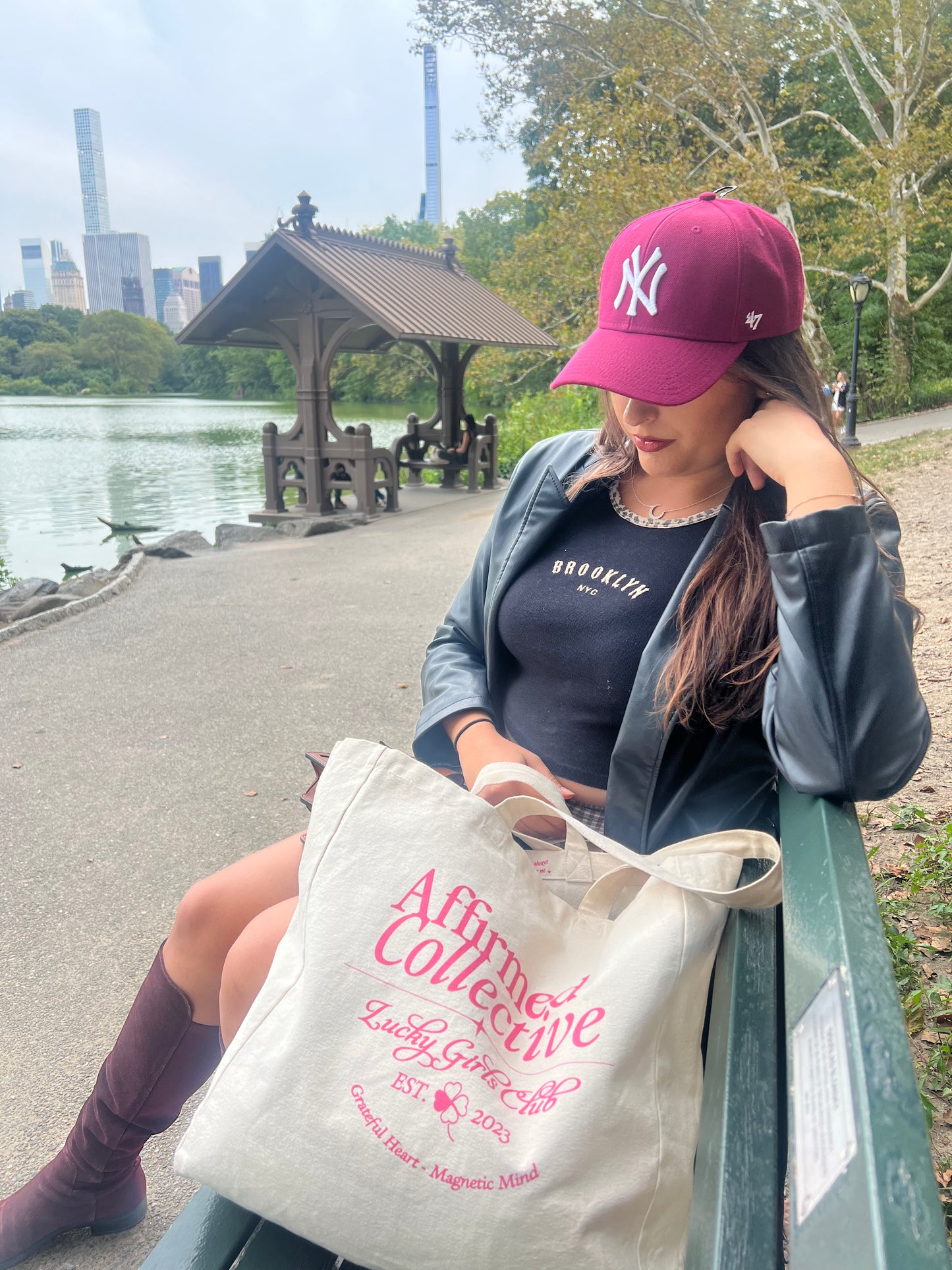Watermelon Lucky Girl Tote