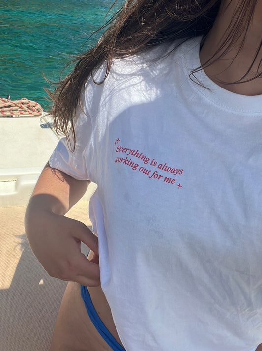 Watermelon Lucky Girl Tee