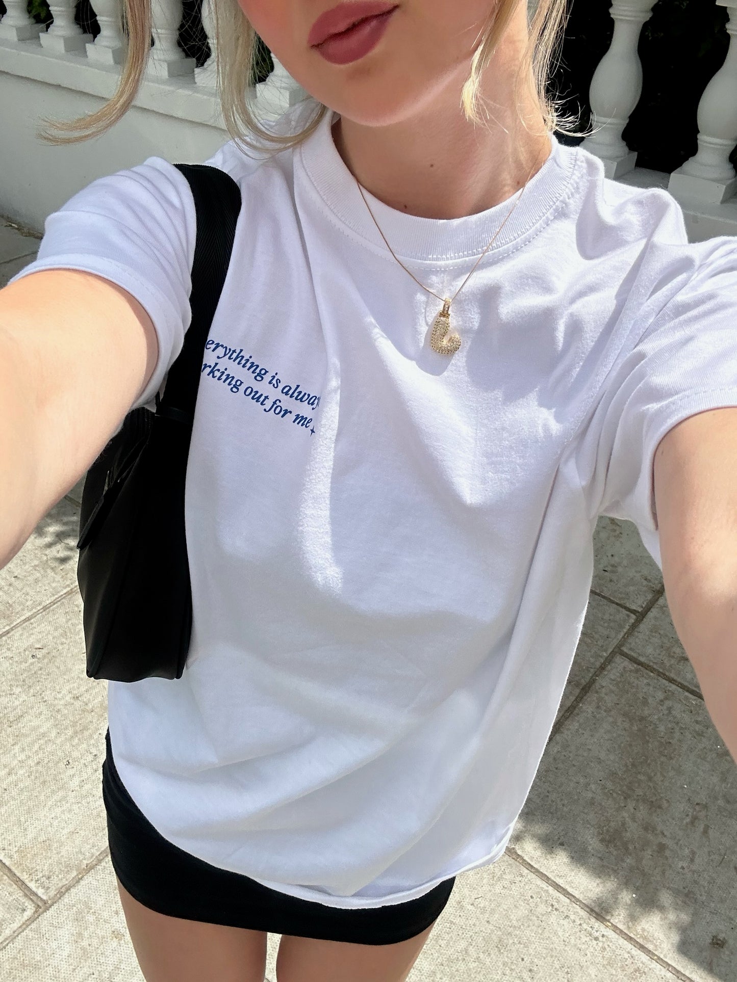 Sapphire Lucky Girl Tee
