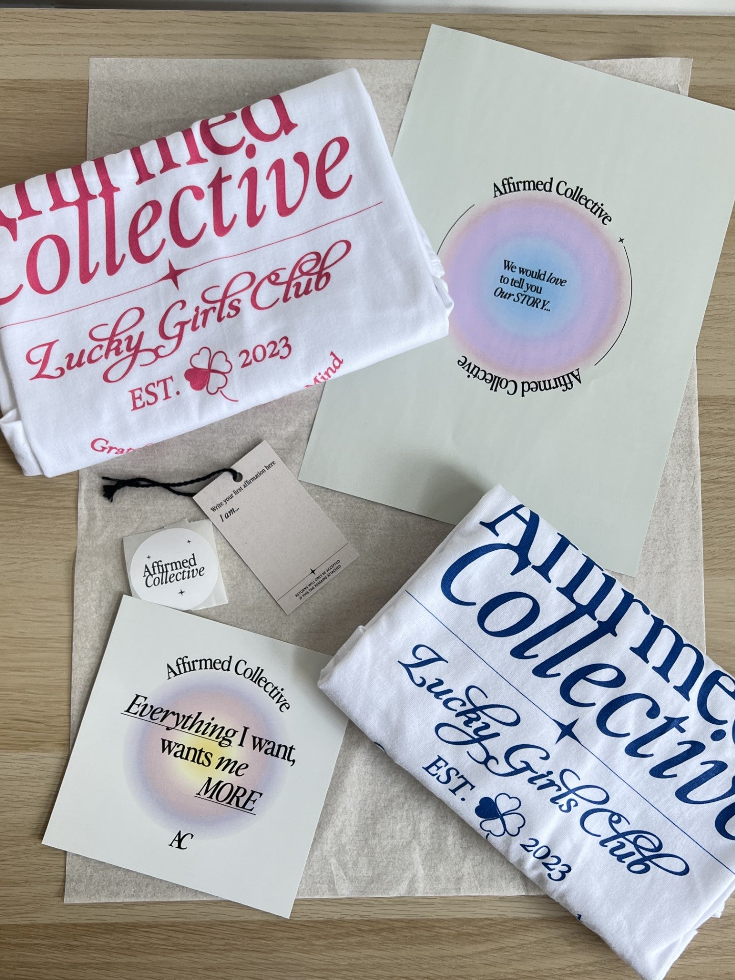 Sapphire Lucky Girl Tee