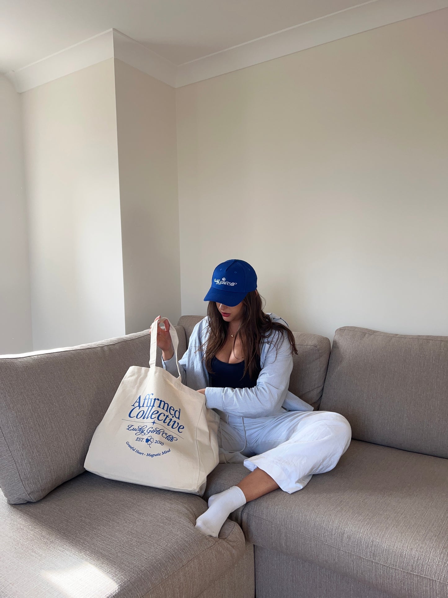 Sapphire Lucky Girl Tote